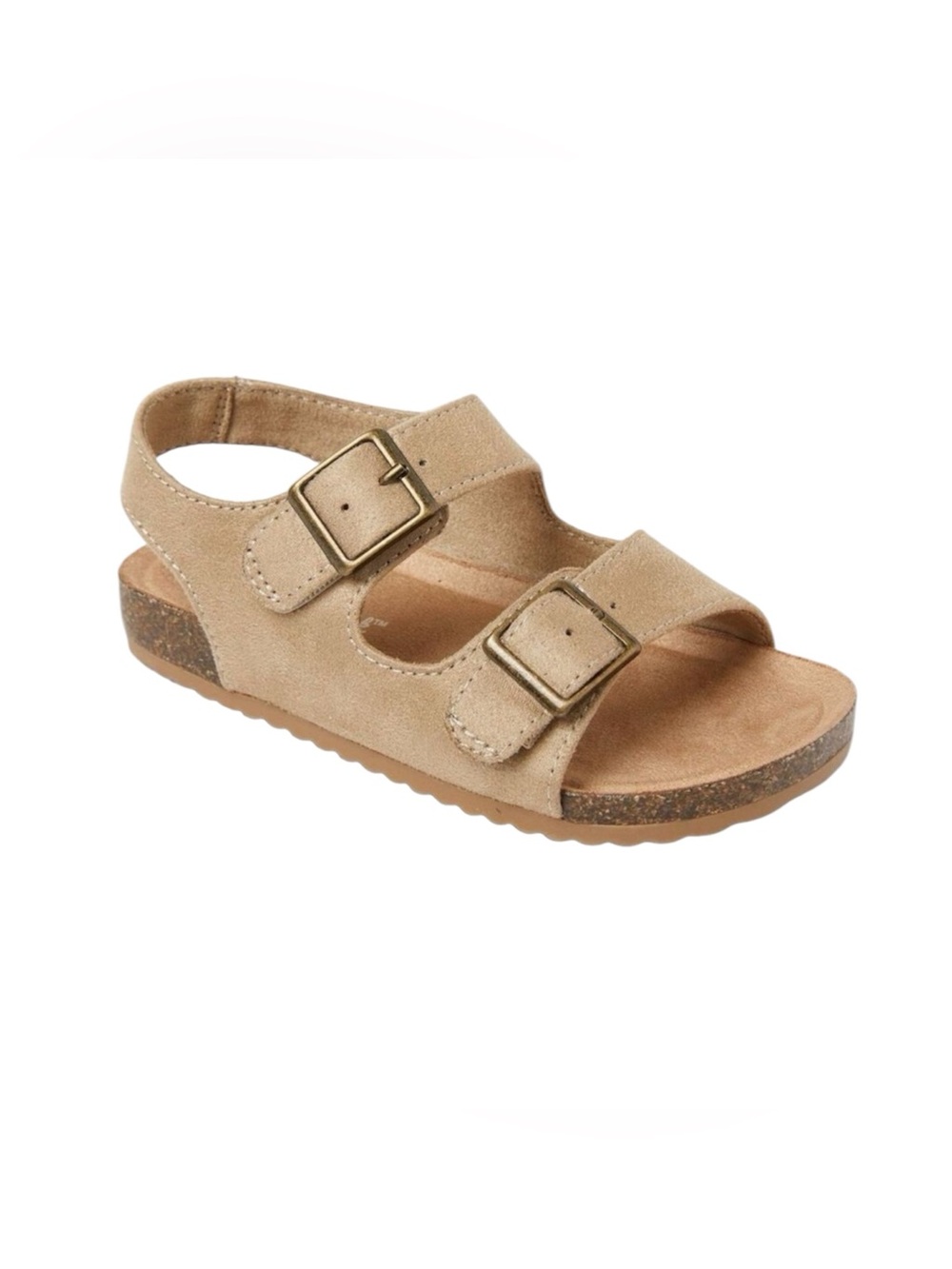 Toddler Reagan Footbed Sandals - Cat & Jack Size 9 Taupe